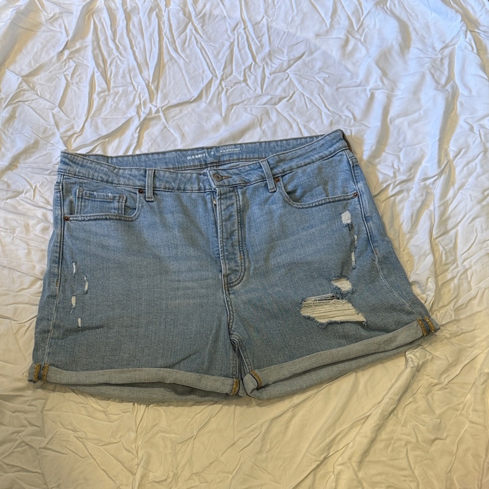 Old Navy Light Blue Jean Shorts